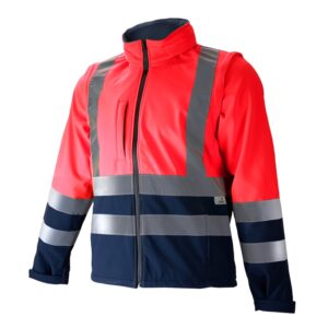 CHAQUETA SOFTSHELL BICOLOR (AV)  (COD.:1210)