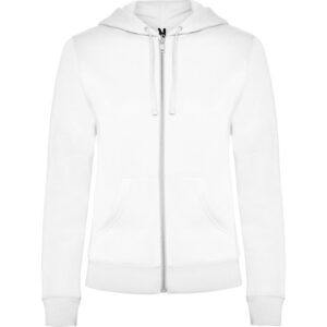 SUDADERA MUJER CON CAPUCHA Y CREMALLERA VELETA (COD:6425)