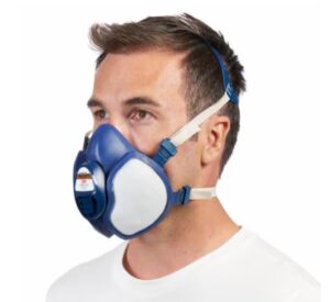 MÁSCARA 3M PARA GASES Y VAPORES FFA2P3RD  (COD.:3M4255)
