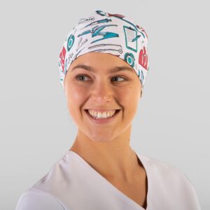 GORRO CIRUJANO GOMA ESTAMPADO  (COD.:447400)