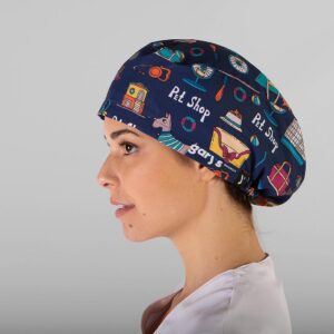 GORRO CIRUJANO GOMA ESTAMPADO  (COD.:447400)