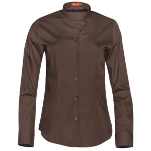 CAMISA MUJER CUELLO MAO MANGA LARGA YUAN   (COD.:941140)