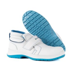 BOTA NO METALICA DE MICROFIBRA VELCRO (COD.:GEA S2 V)