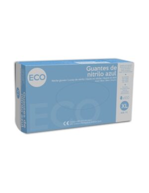 GUANTE NITRILO, ECO S/POLVO AMBIDIESTRO 3 GR   (COD.:04/08/201)