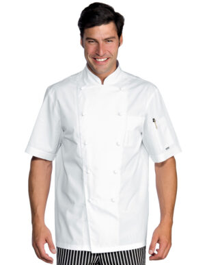 CHAQUETA COCINA ALICANTE EXTRA LIGHT UNISEX BLANCO  (COD.:056900 )