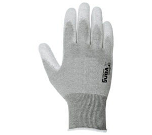 GUANTE NAILON Y CARBONO SIN COSTURAS CON RECUBRIMIENTO DE PU EN PALMA (COD.:141530)