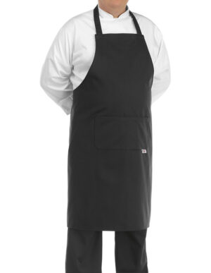 DELANTAL PETO BIG APRON BLACK  (COD.:1904002C)