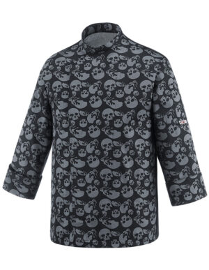 CHAQUETA COCINA FANTASY SKULLS  (COD.:2029120A)