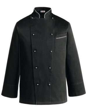 CHAQUETA COCINA PAINT BLACK  (COD.:2038002C)