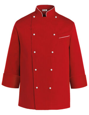 CHAQUETA COCINA PAINT RED  (COD.:2038007C)