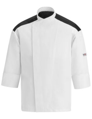 CHAQUETA COCINA FIRST WHITE  (COD.:2041001A)