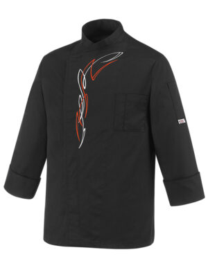 CHAQUETA COCINA BIKER  (COD.:2043002C)