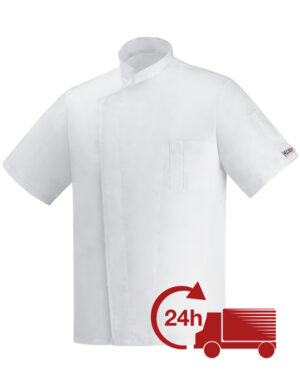 CHAQUETA COCINA OTTAVIO MM WHITE  (COD.:2065001E)