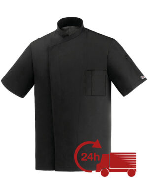 CHAQUETA COCINA OTTAVIO MM BLACK  (COD.:2065002E)