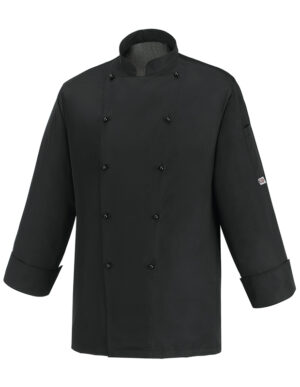 CHAQUETA COCINA ICE BLACK  (COD.:2066002E)
