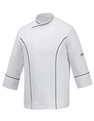 CHAQUETA COCINA MASTER WHITE  (COD.:2072001E)