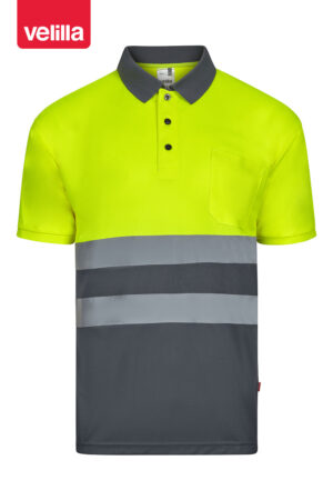 POLO BICOLOR MC AV  (COD.:305504)