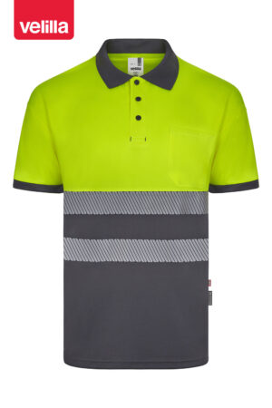 POLO GRS BICOLOR MC RS  (COD.:305533)