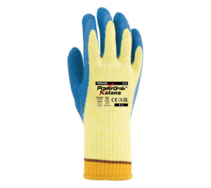 GUANTE KEVLAR®/HILO DE ACERO SIN COSTURAS RECUBIERTO LÁTEX RUGOSO (COD.:310)