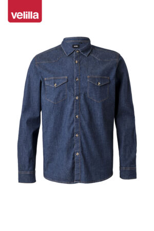 CAMISA DENIM ML HOMBRE  (COD.:405006S)