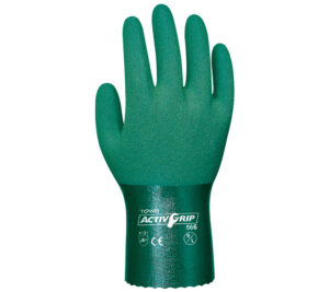 GUANTE  NITRILO POROSO MICROFINISH® SIN COSTURAS S/SOPORTE DE ALGODÓN  (COD.:566)