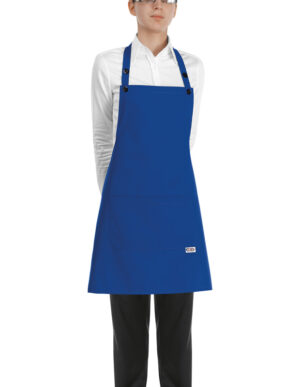 DELANTAL PETO SHORT BIP APRON ROYALE  (COD.:6000005C)