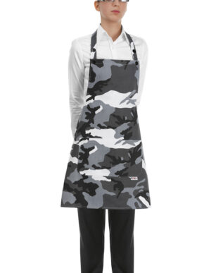 DELANTAL PETO SHORT BIP APRON ARTIC  (COD.:6000111A)