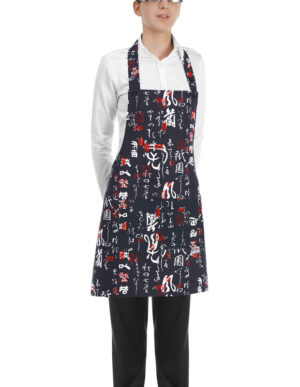 DELANTAL PETO SHORT BIP APRON JAP  (COD.:6000119A)