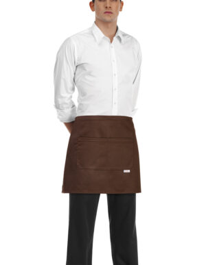 DELANTAL CINTURA BARMAN BROWN  (COD.:6100009C)