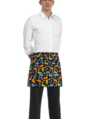 DELANTAL CINTURA BARMAN DINO  (COD.:6100133A)