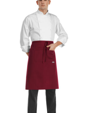 DELANTAL CINTURA WAIST BORDEAUX  (COD.:6101003C)