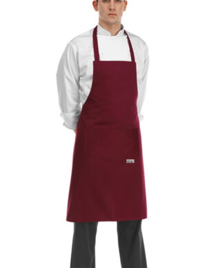 DELANTAL PETO BIP APRON BORDEAUX  (COD.:6103003C)