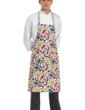 DELANTAL PETO BIP APRON SPEZIE CHIARO  (COD.:6103108A)