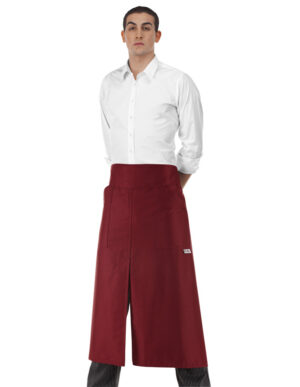 DELANTAL FRANCÉS CUT BOURDEAUX  (COD.:6110003C)