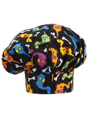 PACK DE 2 GORROS CHEF HAT DINO  (COD.:7000133A)