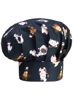 PACK DE 2 GORROS CHEF HAT PUPPIES  (COD.:7000137A)