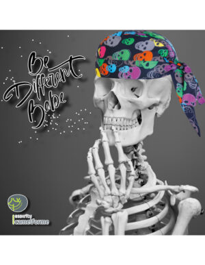PACK DE 2 BANDANAS COLOR SKULLS  (COD.:7002135A)
