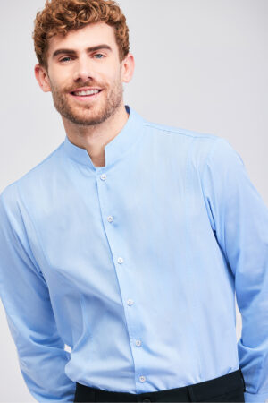 CAMISA HOMBRE M/L CUELLO OFICIAL   (COD.:817)