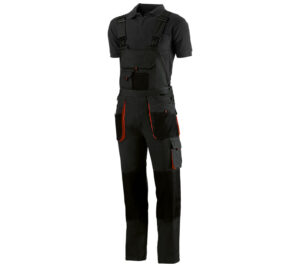 PETO MULTIBOLSILLOS  CON DETALLES NARANJAS  (COD.:963)