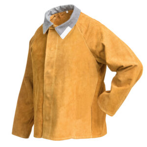 CHAQUETA DE CUERO SERRAJE MARRON (COD.:20110)