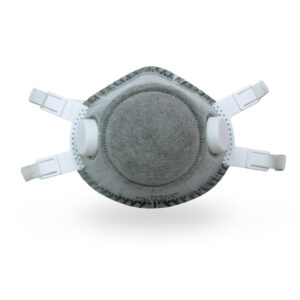 MASCARILLA FFP2  CON DOS VALVULAS Y CARBON ACTIVO  (COD.:31100)