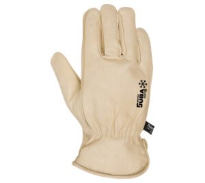 GUANTE  PIEL FLOR VACUNO CON FORRO INTERIOR THINSULATE®.  (COD.:H412FT)